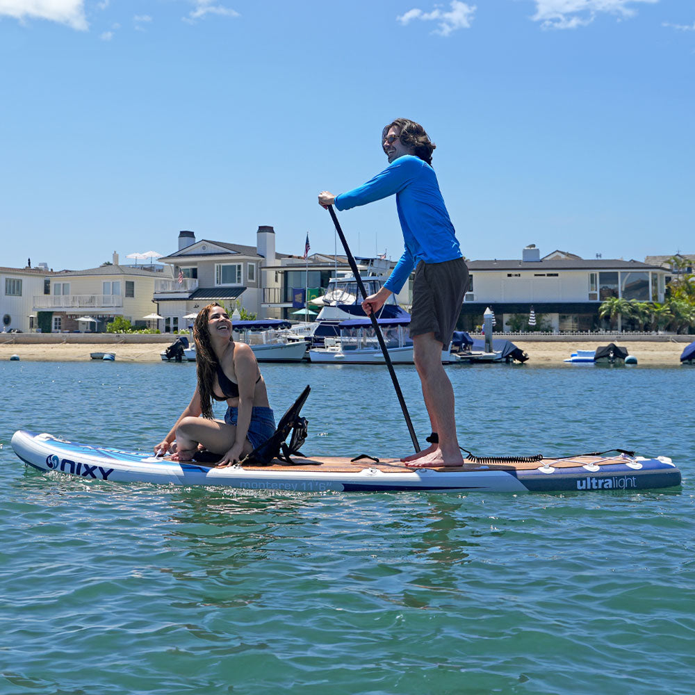 NIXY Monterey G5 Expedition Paddle Board – 11'6" Inflatable Touring SUP for Heavy Gear & Long Adventures