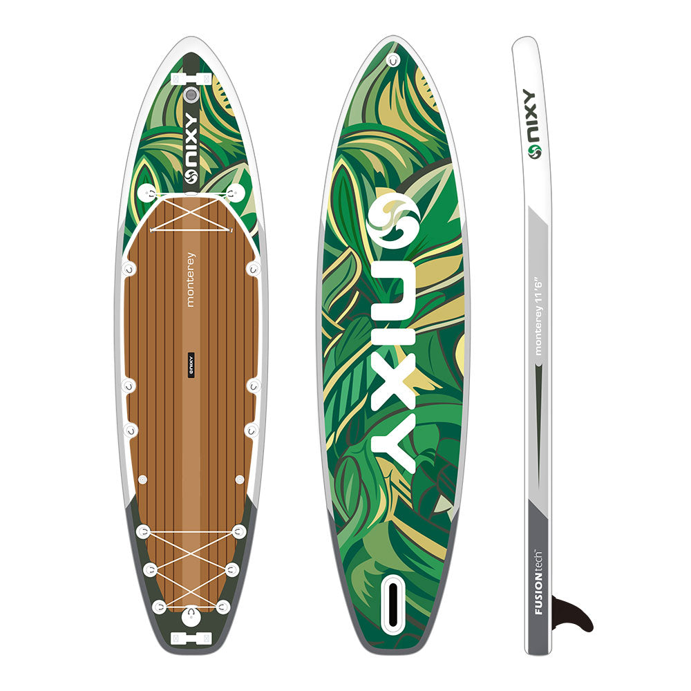 NIXY Monterey G5 Expedition Paddle Board – 11'6" Inflatable Touring SUP for Heavy Gear & Long Adventures