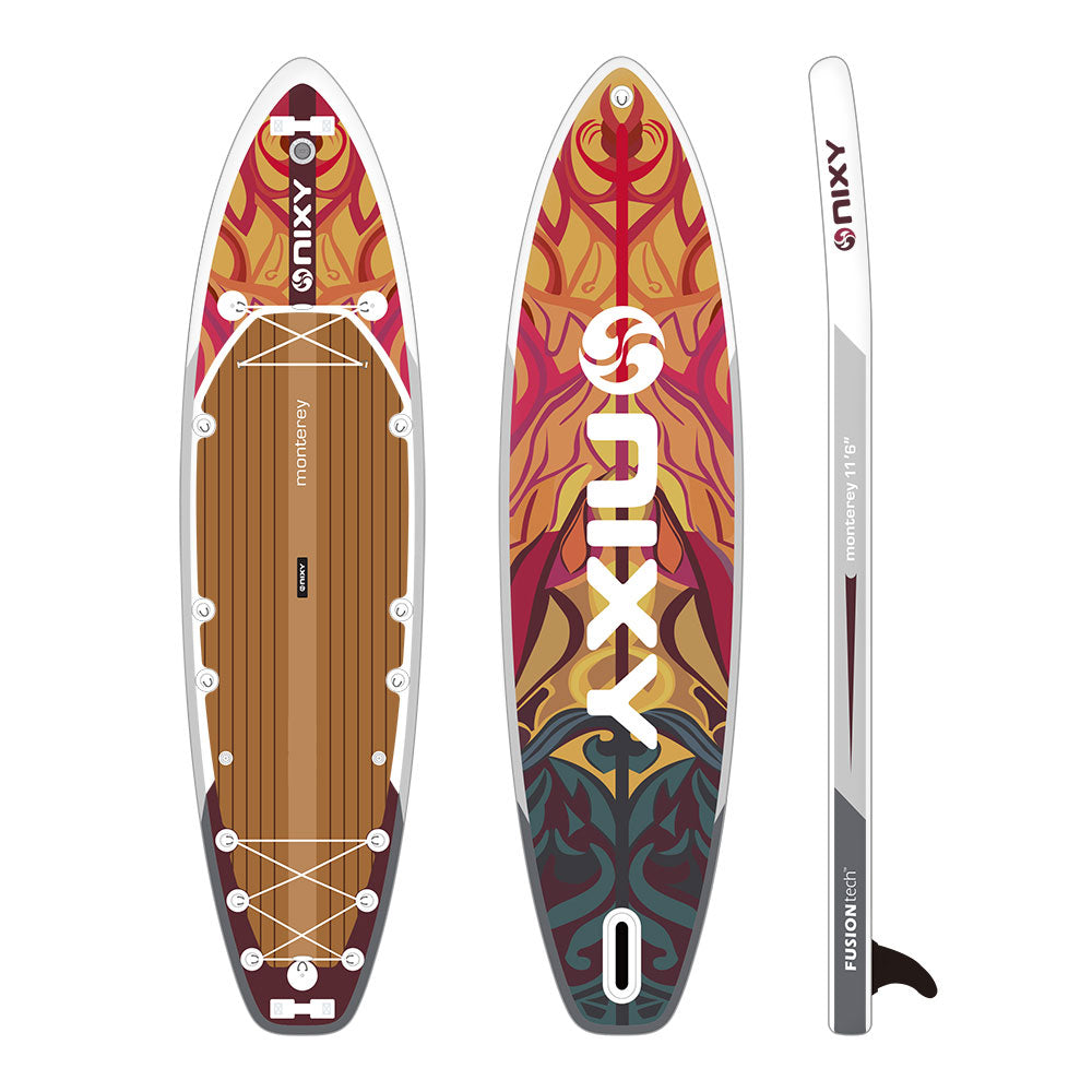 NIXY Monterey G5 Expedition Paddle Board – 11'6" Inflatable Touring SUP for Heavy Gear & Long Adventures