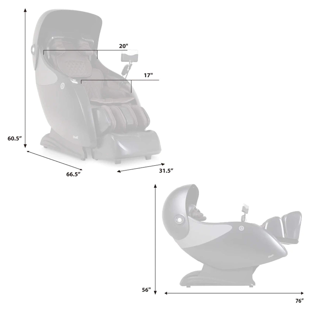 Osaki OP-Ai Xrest 4D Zero Gravity Massage Chair – Heated Recliner with AI Body Scan, Voice Control & Foot Rollers