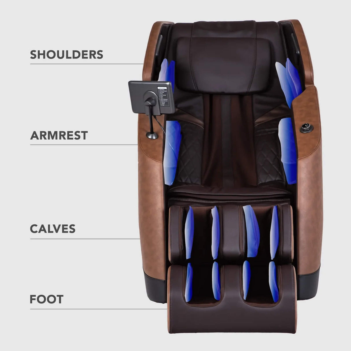 Osaki Ziva 2D Zero Gravity Full Body Massage Chair – Heated Recliner with Bluetooth Speakers & Body Scan Technology