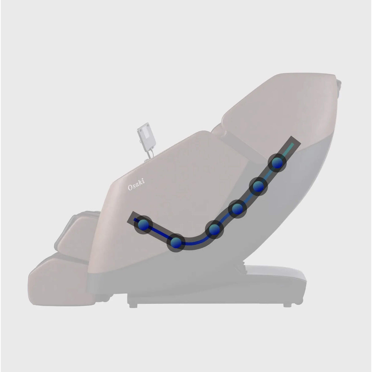 Osaki Ziva 2D Zero Gravity Full Body Massage Chair – Heated Recliner with Bluetooth Speakers & Body Scan Technology