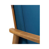 Premium 4-Piece Wooden Outdoor Patio Conversation Seating Set With Cushions (SAK31469)