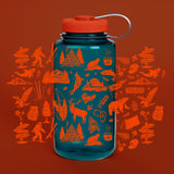 Pacific Northwest Patterns Water Bottle - 32oz
