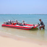 Sea Eagle Boats FastCat14™ Catamaran Inflatable Boat, 14FT (SAK43210)
