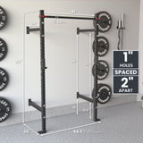 Synergee 2200 Series Wall Mounted Squat Rack