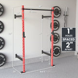 Synergee 2200 Series Wall Mounted Squat Rack