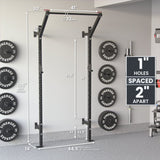 Synergee 2200 Series Wall Mounted Squat Rack