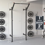 Synergee 2200 Series Wall Mounted Squat Rack