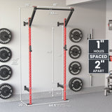 Synergee 2200 Series Wall Mounted Squat Rack