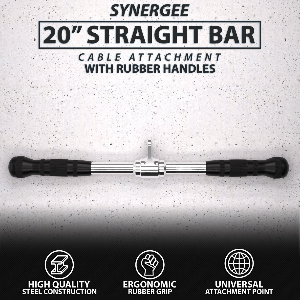 Synergee Straight Bar Cable Attachment
