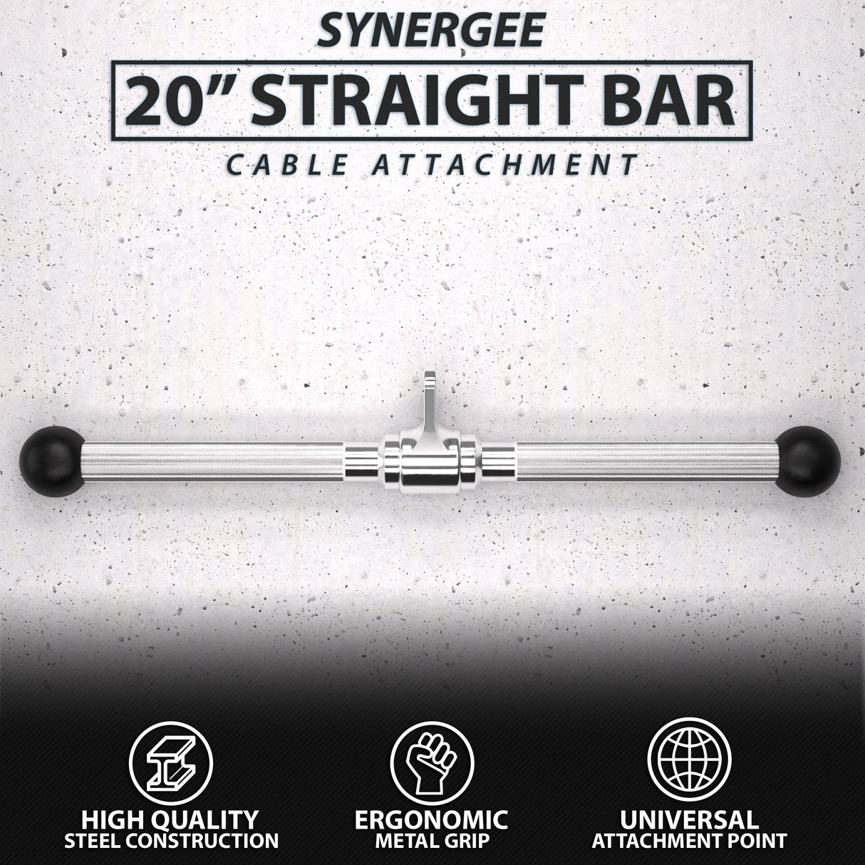 Synergee Straight Bar Cable Attachment