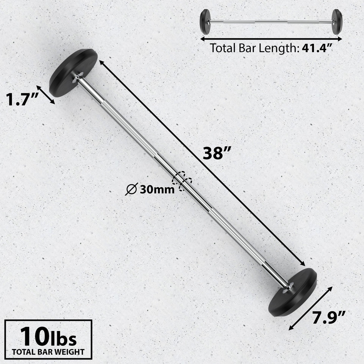 Synergee Fixed Barbell