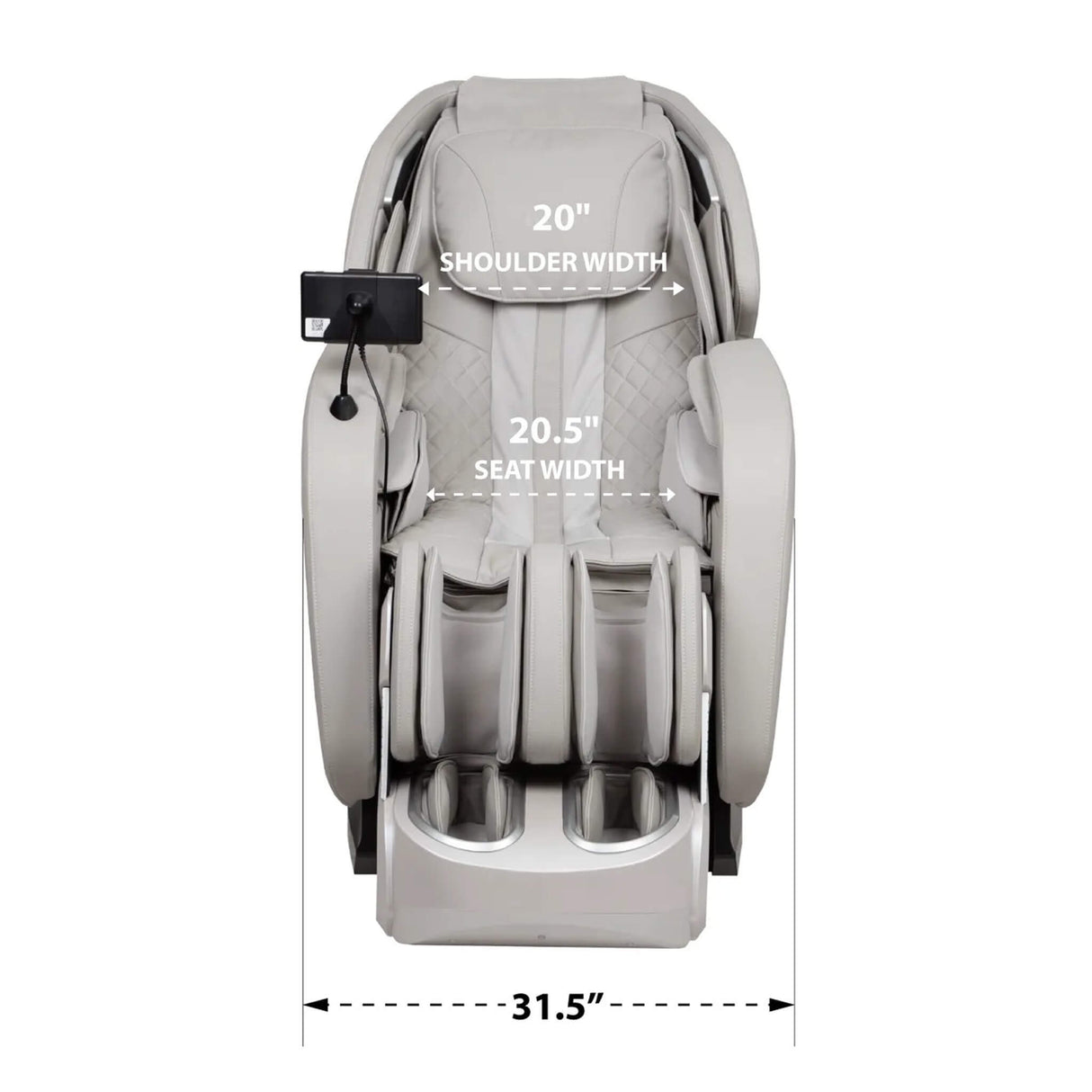 Titan 4D Advent Zero Gravity Full Body Massage Chair – Voice Control, Heat Therapy & Body Scan (SAK58762)