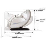 Titan 4D Advent Zero Gravity Full Body Massage Chair – Voice Control, Heat Therapy & Body Scan (SAK58762)