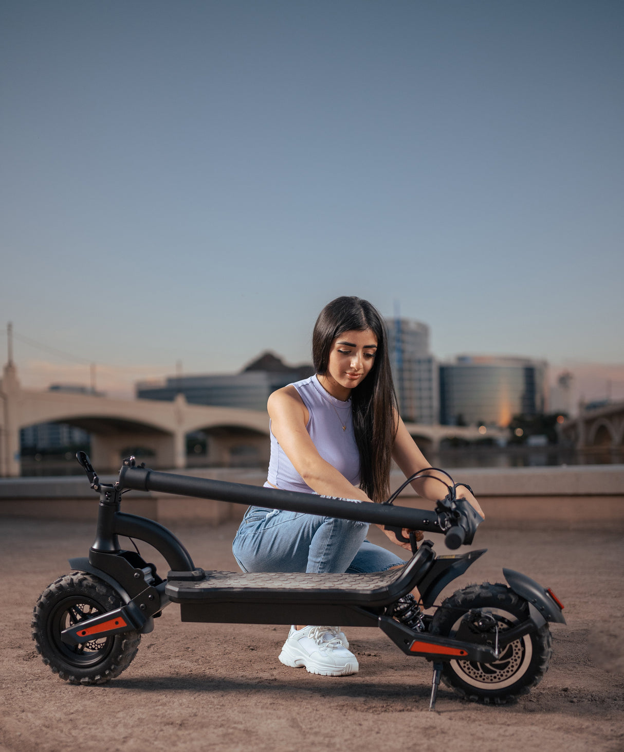 GlareWheel ES-S12PRO Electric Scooter 500W Motor Foldable