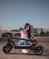 GlareWheel ES-S12PRO Electric Scooter 500W Motor Foldable