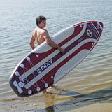 NIXY Venice G5 Yoga Paddle Board – 10'6" Inflatable Cruiser SUP for Stability & Wellness