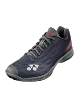Yonex Badminton Shoe Power Cushion Aerus Z2 Wide Unisex (Dark Gray)